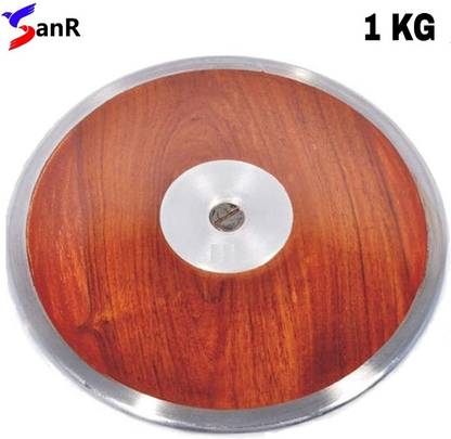 SanR Wooden discus throw 1kg Wooden Discus Throw Disc