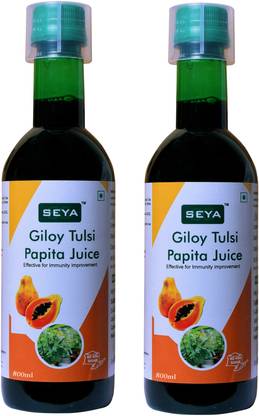 seya Giloy Papita juice combo 800ml