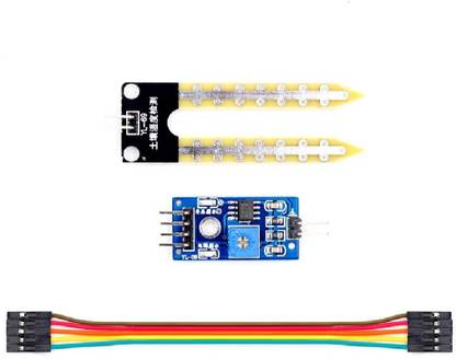 KTC CONS LABS Soil Moisture Sensor, Hygrometer Sensor Module, DIY Development Board, Smart Robot Car Probe and Tester Electronic Hobby Kit