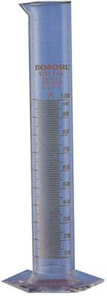 BOROSIL 2010016 Borosilicate Glass Graduated Cylinder