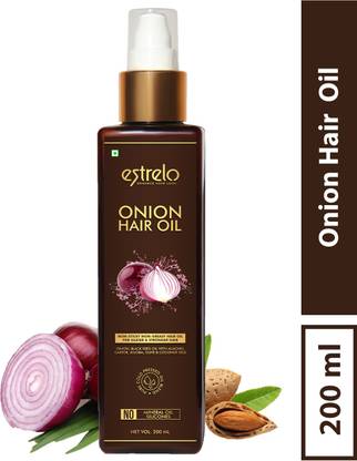 estrelo Red Onion Skin Mist Toner with Red Onion Seed 200ml Hair Oil