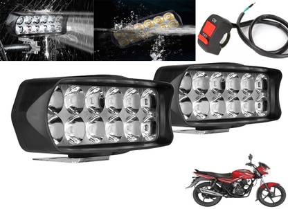 Shopland LED Fog Light for Bajaj Discover 100 DTS-i