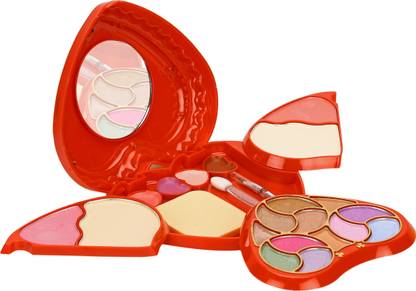 T.Y.A Heart Shaped Eyeshadow makeup kit with Face Compact etc
