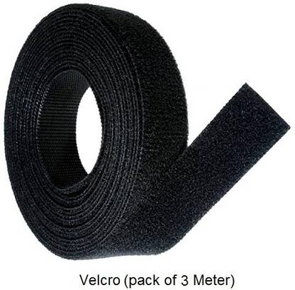 Aapal Collection Velcro Tape ( Pack of 3 mtr.) Sew-on Velcro