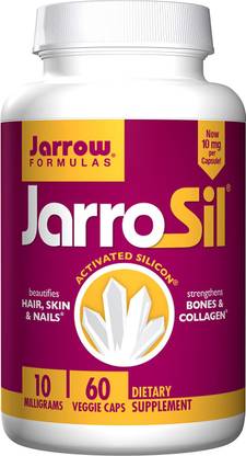 Jarrow Formulas Jarrosil Activated Silicon Supplement, 10 MG - 60 Veggie Capsules
