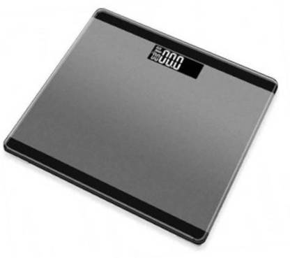 Majron Personal Digital Weight Machine For Body Weight 180Kg/396LB Capacity Weighing Scale (Silver) Weight Machine OP//PO Weighing Scale