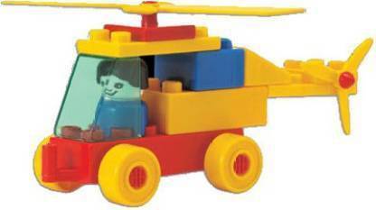 Premsakhi Construction Helicopter Making Toy