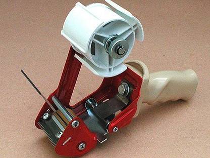 Tach-It Natural Rubber Roller Rubber Roller Tape Gun (Manual)