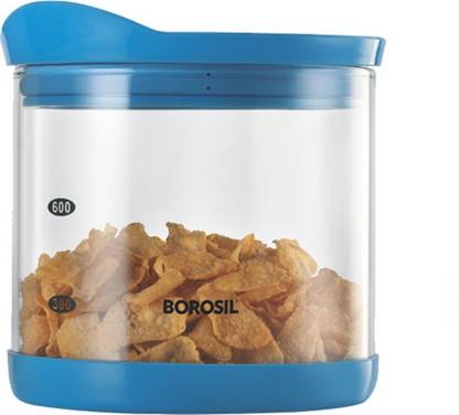 BOROSIL Glass Cookie Jar  - 900 ml