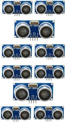 Aktronics HC-SR04 Ultrasonic Sensor Distance Module (Pack of 2) for Arduino UNO MEGA2560 Nano Robot XBee ZigBee (Pack of 10) FM Transmitter Electronic Hobby Kit
