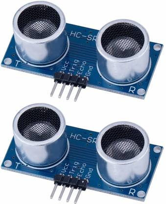 Aktronics HC-SR04 Ultrasonic Sensor Distance Module (Pack of 2) for Arduino UNO MEGA2560 Nano Robot XBee ZigBee FM Transmitter Electronic Hobby Kit