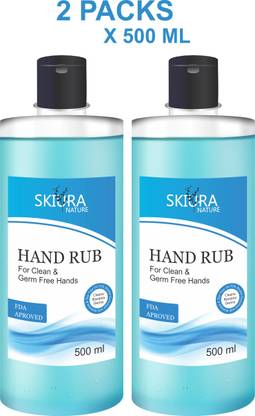 Skiura  (Pack Of 2) Hand Rub Bottle