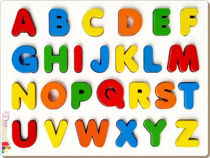 TheToyGood Raised English Alphabet - Uppercase