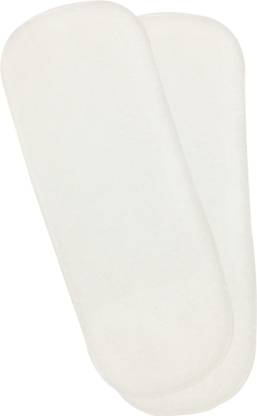 MOM'S PRIDE EXTRA ABSORBENT 4 Layer MicroFiber White Inserts Wetfree - 0 - 24 months (2 Pieces)