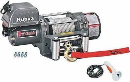 runva 5000lbs 12v Electric Winch wih Steel Rope 24mtr Vehicle Winch