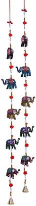 RVART elephant decor wall hanging Plastic Wind Spinner