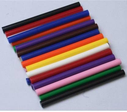 Penggong Hot Melt FLUORESCENT COLOR Glue Sticks for Art and Craft 7mm 32 Sticks for 20W Gun