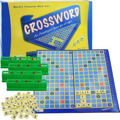 shatakshi Crossword Board Game Word Games Board Game ...