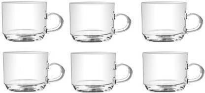 LURBA Cup And Saucer Glass Coffee Mug