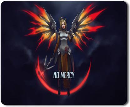 5 ACE no mercy msd Printed Designer Premium Rubber Base Mouse pad for Laptop|Dekstop-7x8.5 Inches Non Slip Base Mousepad