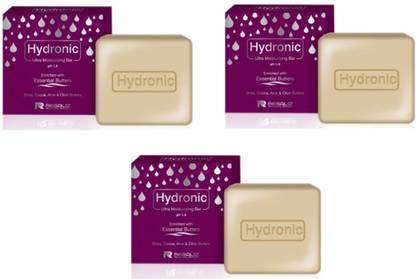 Regaliz Hydronic Ultra moisturizing bar 100g - Pack of 3