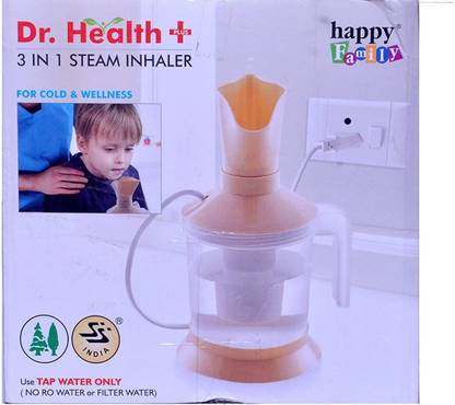 Nabhya 3 In 1 Steamer, Steam inhaler for cold and cough, Soothes (Balm effect) Steam Vaporizer Professional Facial Steamer