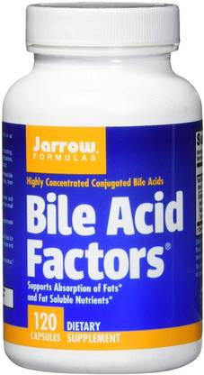 Jarrow Formulas Bile Acid Factors 120 Capsules