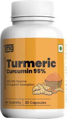 1MG Turmeric Curcumin 95% Capsule For Joint pain
