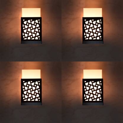 SohamCreations Uplight Wall Lamp Without Bulb