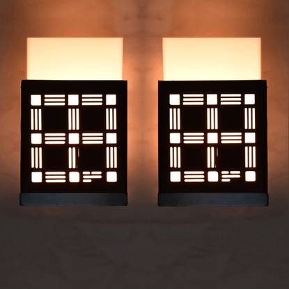 Sanvi Creations Uplight Wall Lamp Without Bulb