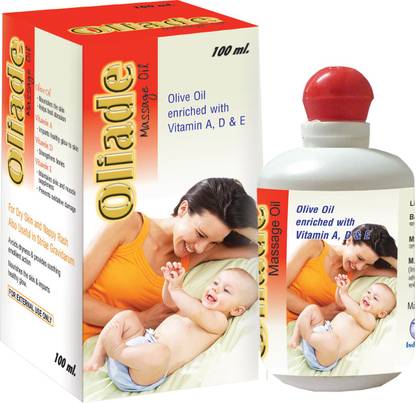 Ind swift Oliade Baby Massage Oil | Strengthen bone and muscle,smoothen skin 100% safe
