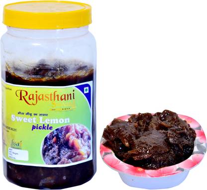 Rajasthani Swaad Sweet Lime Pickles Homemade Nimbu Ka Meetha Achar Lemon Pickle