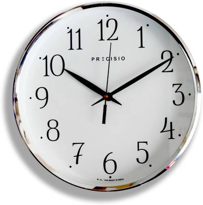 Precisio Analog 25 cm X 25 cm Wall Clock