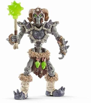 Schleich Stone Skeleton with Weapon Figure