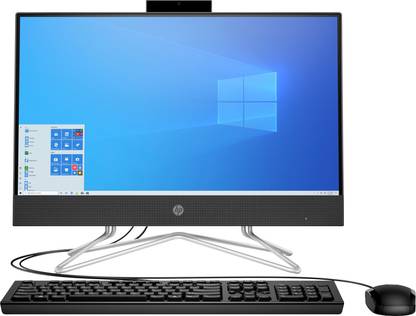 HP All in One PC Ryzen 3 Dual Core (4 GB DDR4/1 TB/Windows 10 Home/21.5 Inch Screen/22-dd0201in) with MS Office