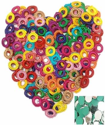 AN Sunshine Small Mirror Frames and Mirrors for Embroidery Works, -8 mm (Inner),1.7 cm (Outer)