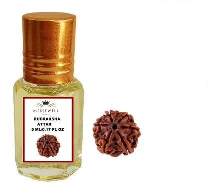 Menjewell Fragrances Rudraksha (Natural Itra/Attar) Perfume) Floral Attar