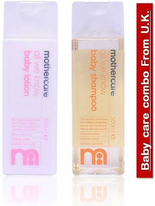 Mothercare Baby lotion & baby shampoo original product combo from UNITED KINGDOM
