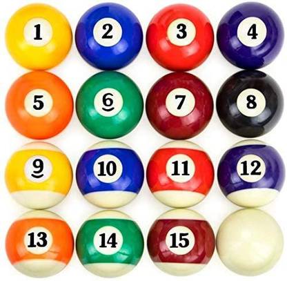 Leosportz smooth pool Billiard Balls Billiard Ball