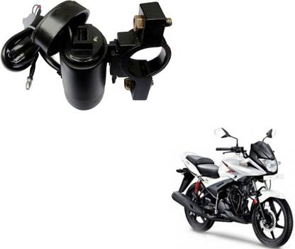 Auto Kite Motor Bike USB Mobile Charger with USB Charger Socket 2.1A 9V Ignitor 2.1 A Bike Mobile Charger