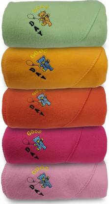 alamodey Solid Crib Hooded Baby Blanket for  Mild Winter