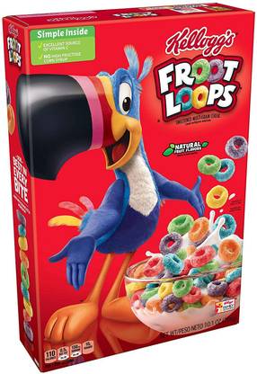 Kellogg's Froot Loops (Imported),286g Box
