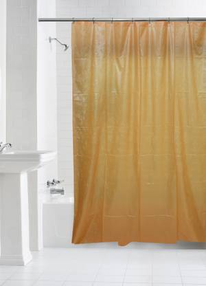 Homefab India 213.5 cm (7 ft) PVC Room Darkening Shower Curtain Single Curtain