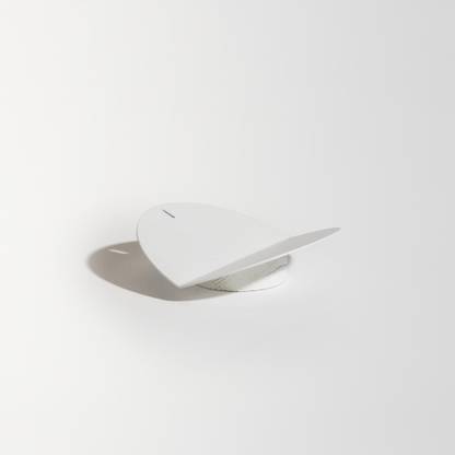 SPIN Slide Circle 1 Compartments Natural Oakwood, Aluminium Tray