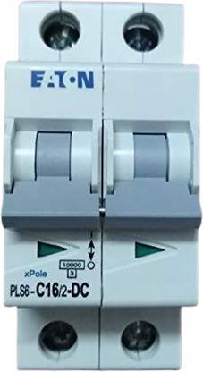 Eaton DC MCB PLS6 C16/2 DC 16 A 500V MCB