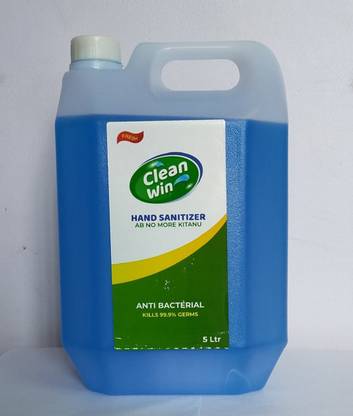 Clean Win Anti Bacterial Kills 99.9% Germs Hand Sanitizer Can