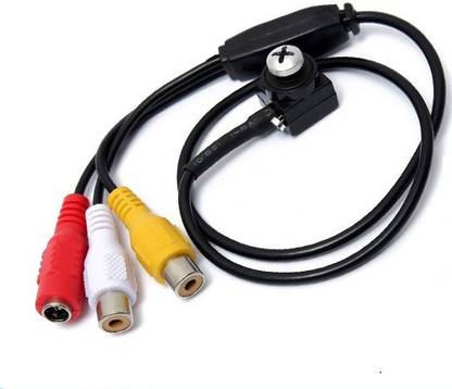OJXTZF Hidden Spy Camera Invisible Screw Lens Pinhole Mini Video Recorder Security Camera