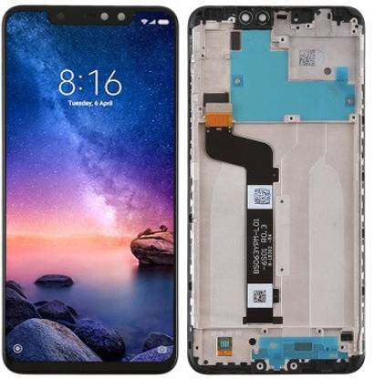 starcadion IPS LCD Mobile Display for Redmi Note 6 pro (WITH FRAME)