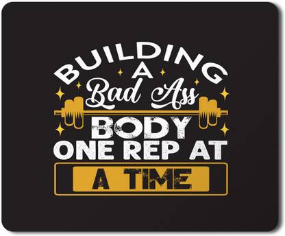 5 ACE building a bad ass bodsd Printed Designer Premium Rubber Base Mouse pad for Laptop|Dekstop-7x8.5 Inches Mousepad