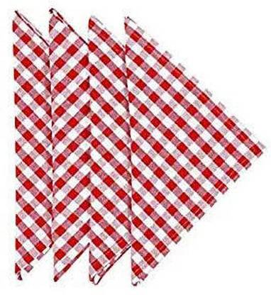 gorgeous moment standard size cloth napkin Red, White Cloth Napkins